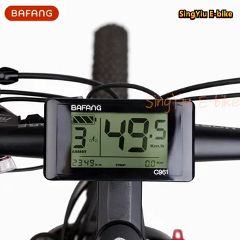 Bafang DP C01.UART C961 Среднемоторный LCD Дисплей За BBS01B BBS02B BBSHD Компоненти Електрически Велосипед eBike Среднемоторный Комплект За преобразуване