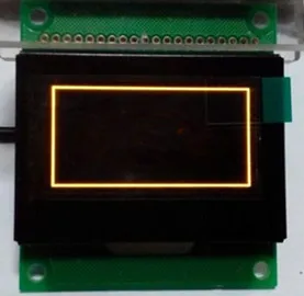 1,54-инчов 20-пинов жълто OLED-модул SSD1309 Drive IC 128 * 64