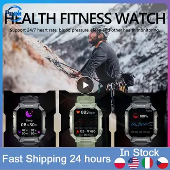 1,92-цолови фитнес-часовник с пълен сензорен екран, водоустойчив смарт гривна, причиняващи сърдечната честота, кръвното налягане, умни часовници