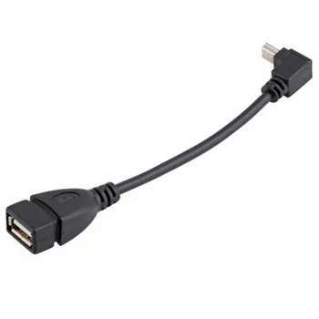 1 бр. висококачествен адаптер USB A за да се свържете с Mini 5 ПЕНСА USB B за да се свържете към конектора, OTG кабел и по-горе на едро