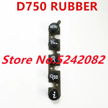 1 бр. нов бутон меню за Nikon D750 бутон на задната капачка гумена замяна ремонт на детайл