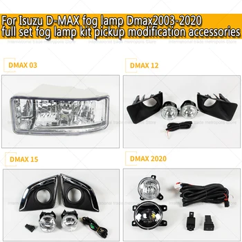1 Комплект led за фарове за мъгла фарове Isuzu D-MAX Dmax 2003-11 2012-14 2015-19 2020- пълен набор от аксесоари за изменение на фаровете фарове за мъгла