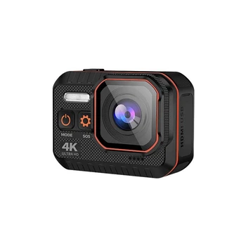 1 комплект движещата се камера 4K HD камера водоустойчива спортна камера черна каска, камера за запис на видео задвижваща записващо устройство