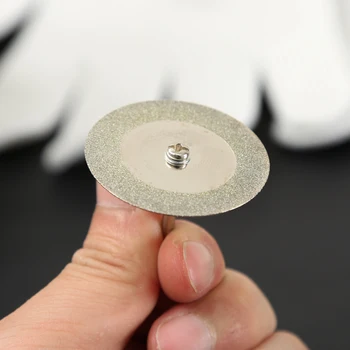 10 бр. диамантени отрезной кръг Отрязващи дискове с покритие въртящи се инструменти за 40 мм за Dremel