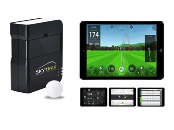 100% Автентичен монитор стартиране на голф симулатор SkyTrak с калъф