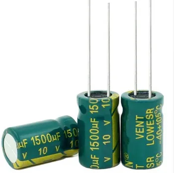 10V1500UF 1500 uf 10 10 мм*13 мм Електролитни кондензатори