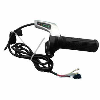 10X Дроссельная клапата за электровелосипеда 48, електрически велосипеди, дръжка за педала на газта, газта, дръжката за газта, електрически скутери с ключалка