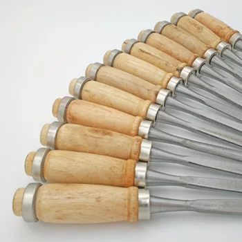 12 бр., професионален набор от инструменти за дърворезба, висококачествени ръчно стамеска за дърворезба, ръчни инструменти за дървообработването, изпрати нож-файл
