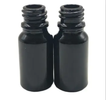 15 мл празен черен стъклен флакон с лосион емулсия копър масло, течна серум комплекс за възстановяване на грижа за кожата козметична опаковка