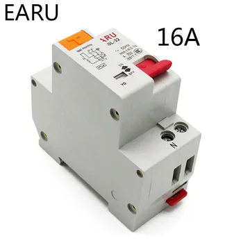 16A DZ30L EPNL DPNL 230-1 P + N Автоматичен Прекъсвач остатъчен ток Със защита от претоварване работен ток и късо съединение RCBO RCCB MCB направи си САМ