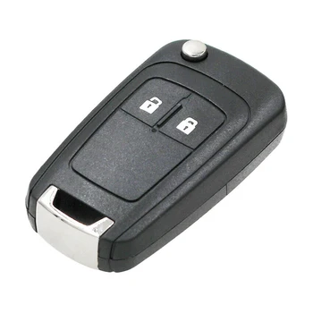 2-ключ-сгъваем ключ, разменени корпус, сгъваем ключ за Opel Astra J Corsa E Cascade Zafira Karl, аксесоари за автоключей