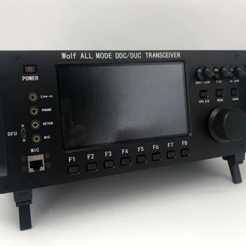 20 W 0-750 Mhz Wolf All Mode DDC/DUC Радиоприемник Мобилно Радио LF/HF/6 M/VHF/UHF Предавател за UA3REO с Wi-Fi