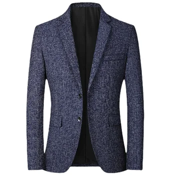 2021 Нов прием на мъжкото сако сако костюм на Сватбата на бала нощ Slim Fit Smart casual Мъжки костюм сако Бизнес мъжки яке 4XL