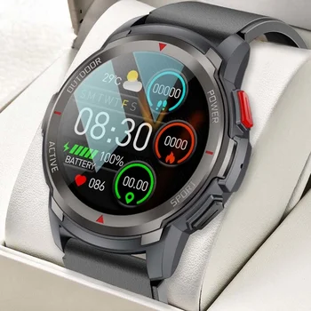 2023 MAX10 Кръгли Мъжки Смарт Часовници с Bluetooth с Функция за да Отговорите На Повикване, Спортни водоустойчив Умен Часовник За Мъже и Жени 2022 за IOS, Android, Новост