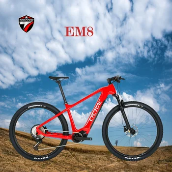 2023 TWITTER EM8 27,5/29 см M6100-12S Bafang среднемоторный M500-36V16A 250W500W среднеприводный 250 W електрически планински велосипед от въглеродни влакна