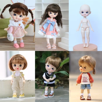 2023 Нова КУКЛА STO ObjClever Verwirrt Und Krumm Яйце с Ямочкой Bjd Кукла 14 см и 18 см Bjd Кукла Играчки за Момичета Кукли