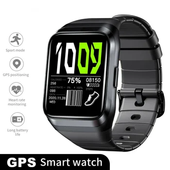 2023 Новите смарт часовници с GPS, фитнес тракер, водоустойчив умен часовник IP68, мъжки тактически часовник с пълен сензорен екран, за Xiaomi Android и iOS