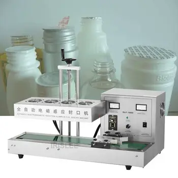 220 В Автоматична машина за запечатване на алуминиево фолио с електромагнитна индукция (50-120 мм), индукционный мерки и теглилки, машина за запечатване на алуминиево фолио