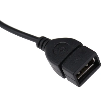 3,5 мм авто аудио кабел AUX до аудиокабелю USB Автомобилна електроника за възпроизвеждане на музика авто аудио кабел