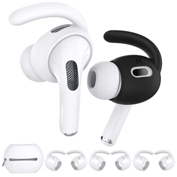 3 чифта Силиконови ушни куки за Apple Airpods Pro2, Ушна делото Airpods Pro 2nd Gen TWS, Накрайници за слушалки, Мини, Които Капка