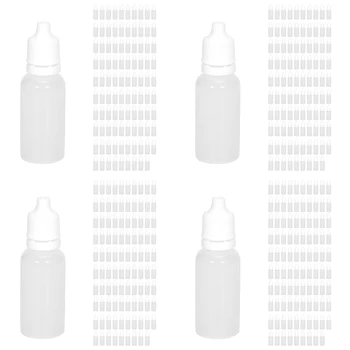 400 парчета 15 мл празни пластмасови бутилки-пипети за течност за очни медицина пипети за еднократна употреба