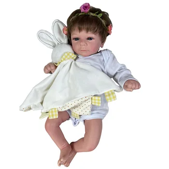 45 см Готовите кукли-реборны Felicia, вече боядисани, силиконова винил плат, играчки-изненади, статуетка за подарък за момичета