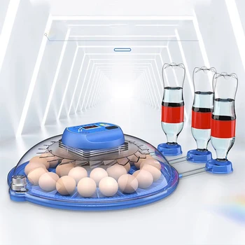 52 Инкубатор за яйца Автоматичен инкубатор за превръщането на яйца Машина за инкубация на пилета, патици, пъдпъдъци