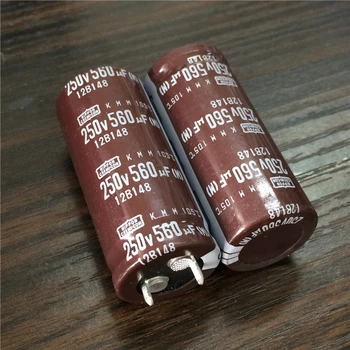 5шт 560 icf 250, оригинални алуминиеви електролитни кондензатори от серия NCC KMM 22x50 mm 250V560uF PSU