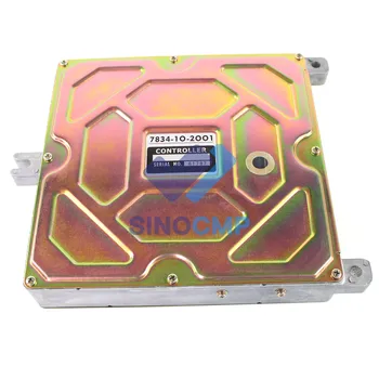 6D95 подходящ за Komatsu PC200-6 PC210-6 Контролер за помпа 7834-10-2000 7834-10-2001 Панел процесор Багер, 1 година Гаранция