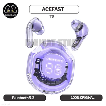 ACEFAST Т8 Безжични Bluetooth Слушалки TWS Безжични Слушалки Спортни Игри Слушалки Слушалките с Шумопотискане Басовое Сензорно Управление