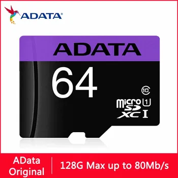 ADATA SDXC, SDHC 16 GB 32 GB 64 GB Карта Памет от Клас 10, UHS I Microsd TF Карта с Флаш Карта За Телефон