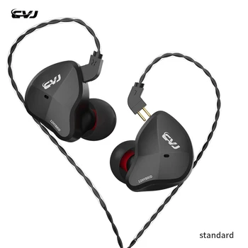 CVJ CSN 12 Блок Хибридни Слушалки 5BA + 1DD ушите HiFi 3D Стереофоническая Музикални Слушалки Спортни Слушалки за бягане и игри