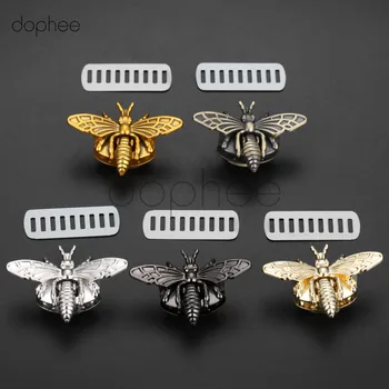dophee, 1 бр., модни метална закопчалка под формата на пчелите в ретро стил, завъртане и заключване, обков за дамски чанти 