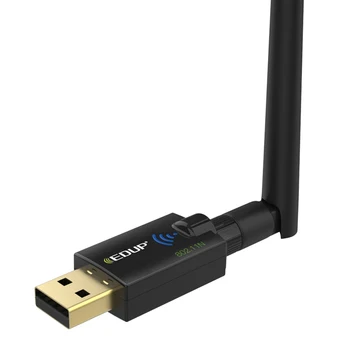 EDUP EP-AC1558 802.11 n, 300 Mbit/s, безжичен USB адаптер, без с
