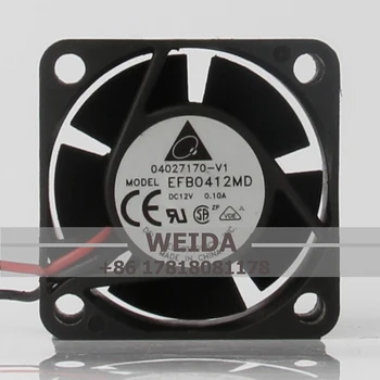 EFB0412MD Превключвател на Вентилатора за Охлаждане на корпуса на Тиха Вентилация Центробежная Вентилация за DELTA DC12V 0.10 A ЕО AC 40x40x20 мм 4020 4 см