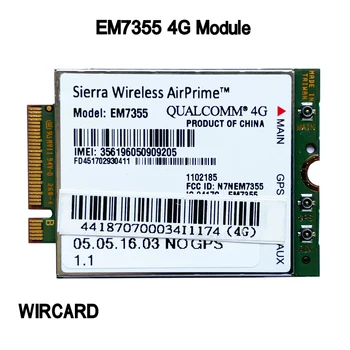 EM7355 4G карта Gobi5000 WWAN HSPA NGFF 4G модул за лаптоп Dell