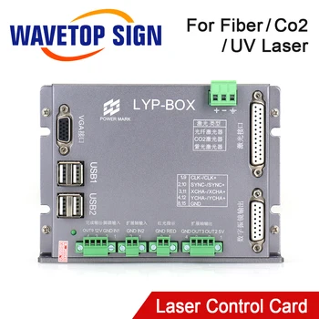 Fiber лазер WaveTopSign CO2-лазер UV лазерна такса управление на 12-24 В оптични лазерни standalone, маркировъчна машина