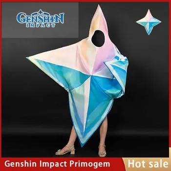 Genshin Impact Game Primogems Костюм за cosplay, облекло, окачване, пентаграм, гигантска облекло за парти на Хелоуин, маскарадное рокля Rolecos