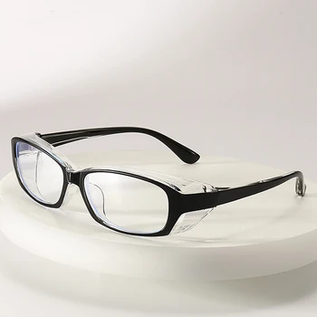 GUSON Нови очила със синя светлина, мъжки и дамски Модни слънчеви очила с защита срещу замъгляване и прах, рамки за очила от КОМПЮТЪР, Полигональная Безплатна доставка на очила
