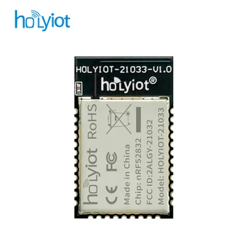 HOLYIOT nRF52832 МОЖНО Bluetooth 5,0 модул сверхнизкого на потреблението на енергия печатна платка антена, сертифицирани от FCC, CE