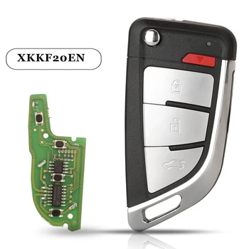 jingyuqin 5pcs XKKF20EN VVDI Remote Smart Car Key Английската Версия на Серия Xhorse Универсално Дистанционно Управление За инструмент VVDI Key