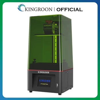 KINGROON KP6 PRO 4K LCD 3D-принтери, UV принтер от смола с 6,08-инчов 4K монохромен екран, 3D-печат, SLA 3D принтер