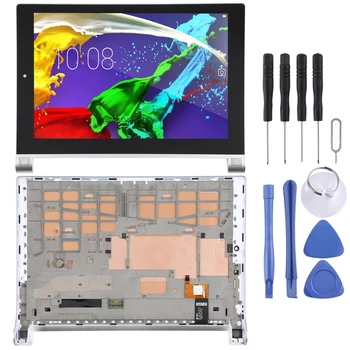LCD и цифров преобразувател в събирането на рамка за Lenovo Yoga Tablet 2 / 1050, 1050F, 1050L, 1050LC