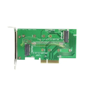 M. 2 NGFF PCIe 4-ЛЕНТОВ SSD-диск за PCIE 3,0x4 и адаптер NGFF за SATA Sam sung xp941 LITE-НА НЕГО M6E с низкопрофильным за монтиране на стена