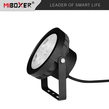 Miboxer 18 W RGB + CCT Led Градински лампа FUTC09 AC100-240V Умен лампа за Тревата Водоустойчив Външни осветителни Тела 2.4 G RGB + CCT Дистанционно управление