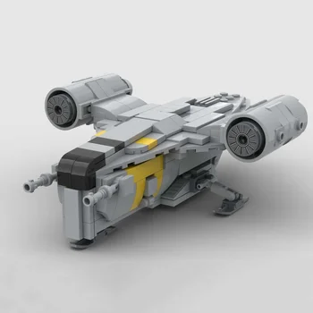 MOC-55008 Midi Scalable модел градивен с бритвенным гребен, сращенная играчка-пъзел, подарък за деца