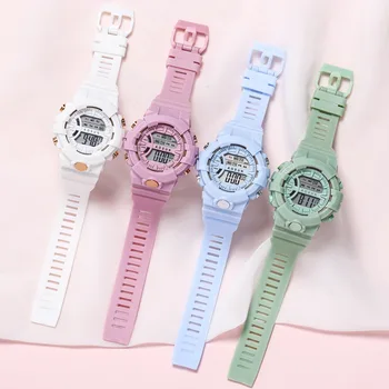 Sdotter UTHAI CE18 Детски цифрови електронни спортни детски часовници, ръчни часовници за момичета, момчета, юноши, студентски часовници, светещи G