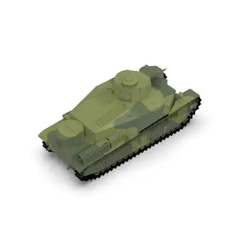 SSMODEL 72623 V1.7 1/72 Комплект модели от смола с 3D принтом IJA Type 91 Heavy Тежък танк