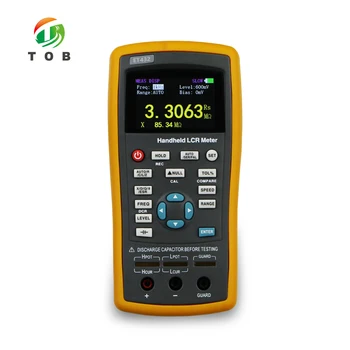 TOB Ръчен цифров LCR-измерител на капацитет, индуктивност, съпротива, тестер