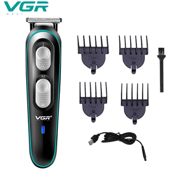 VGR Професионален подстригване за коса, различни машинки за подстригване на коса фризьорски салон безжични инструменти за подстригване, машина за бръснене, тример за оформяне на брада, прическа
